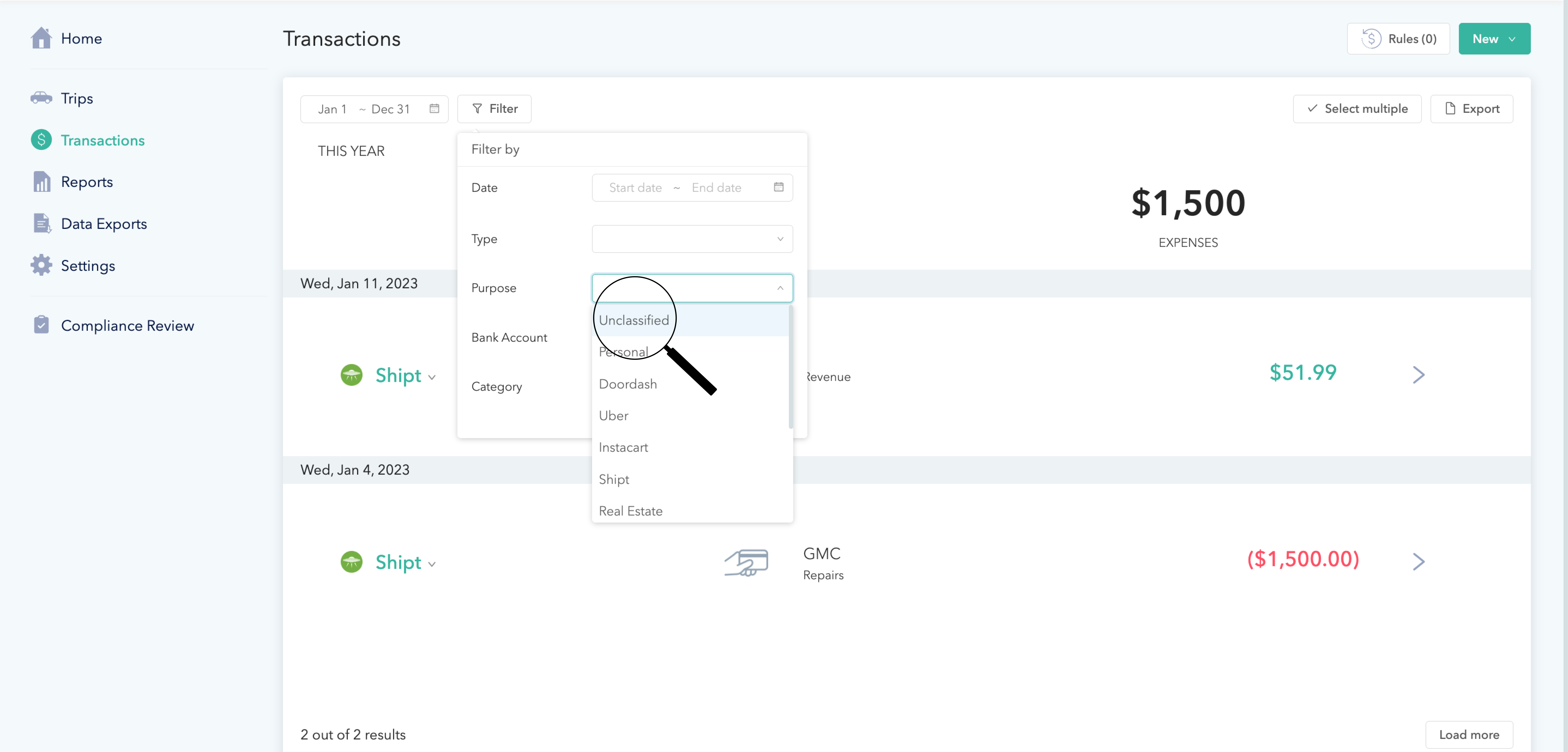 how-to-classify-transactions-everlance-help-center