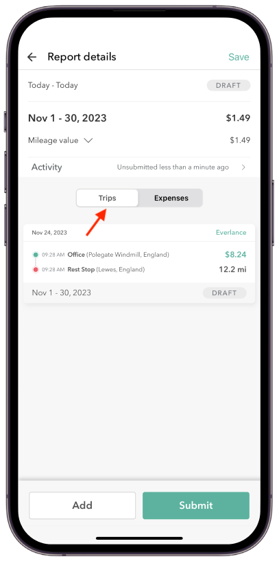 iOS - Add Trips Report.png